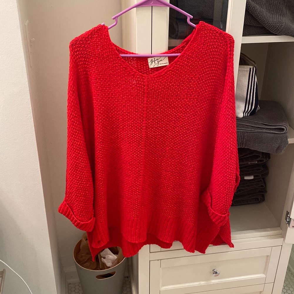 cute red shirt